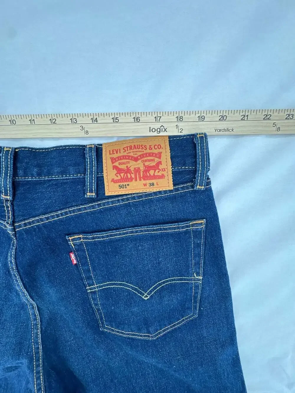 Levi's “Big E” 501 '93 Cut-Off Denim Jean Shorts